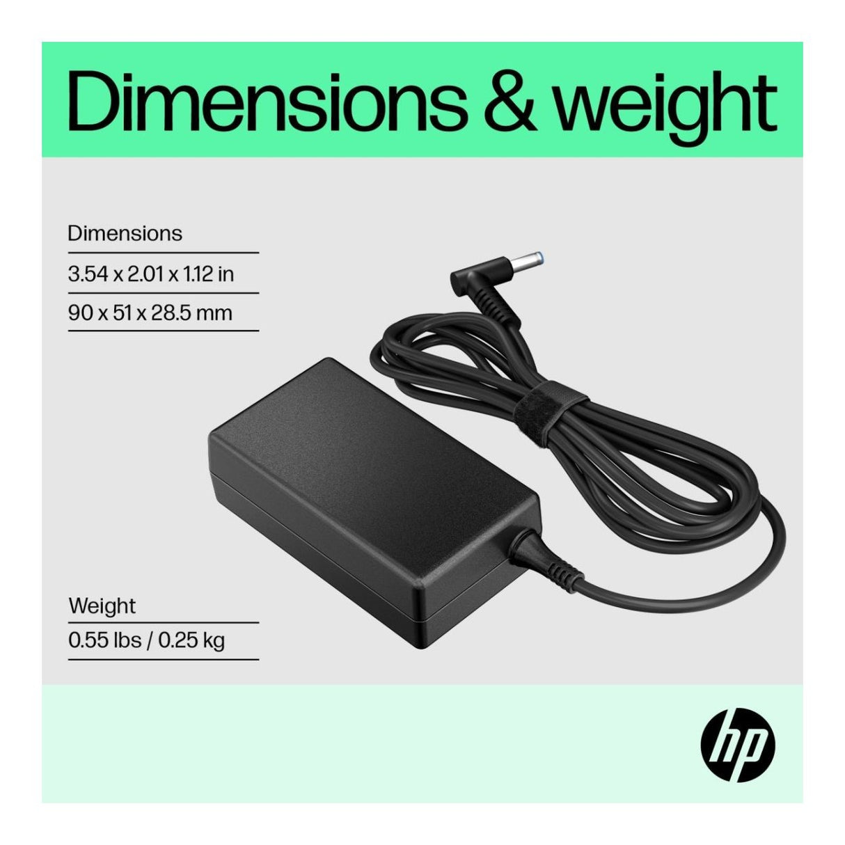HP 65W Smart AC Adapter H6Y89AA