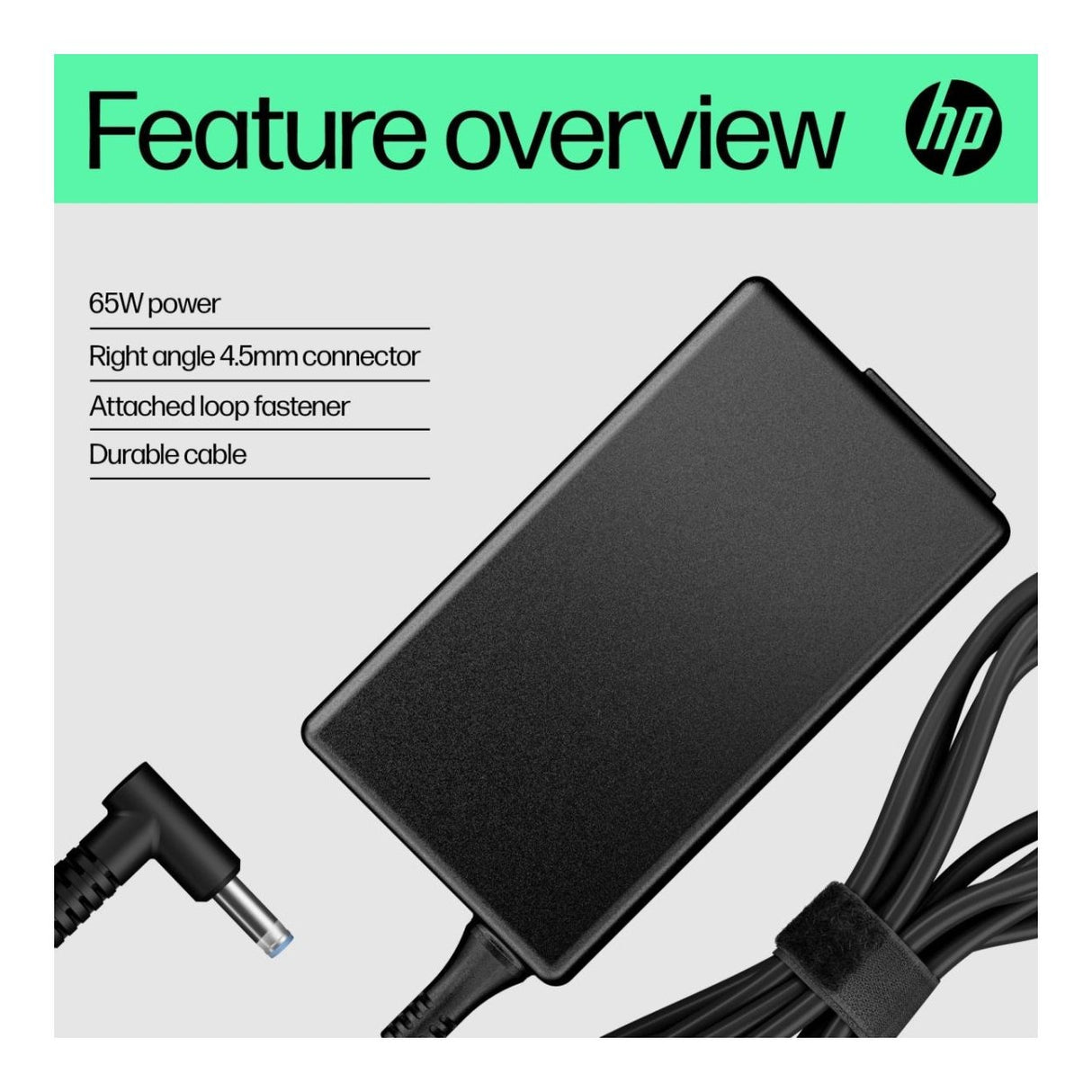 HP 65W Smart AC Adapter H6Y89AA