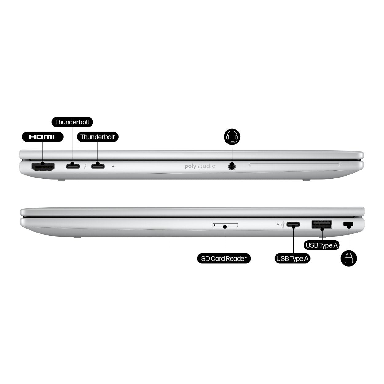 HP EliteBook 8 Flip G1i 13.3-inch WUXGA AI 2-in-1 Laptop - Intel