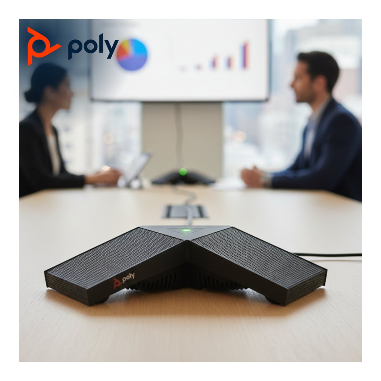 Poly Studio Table Microphone 875M6AA – HP Shop
