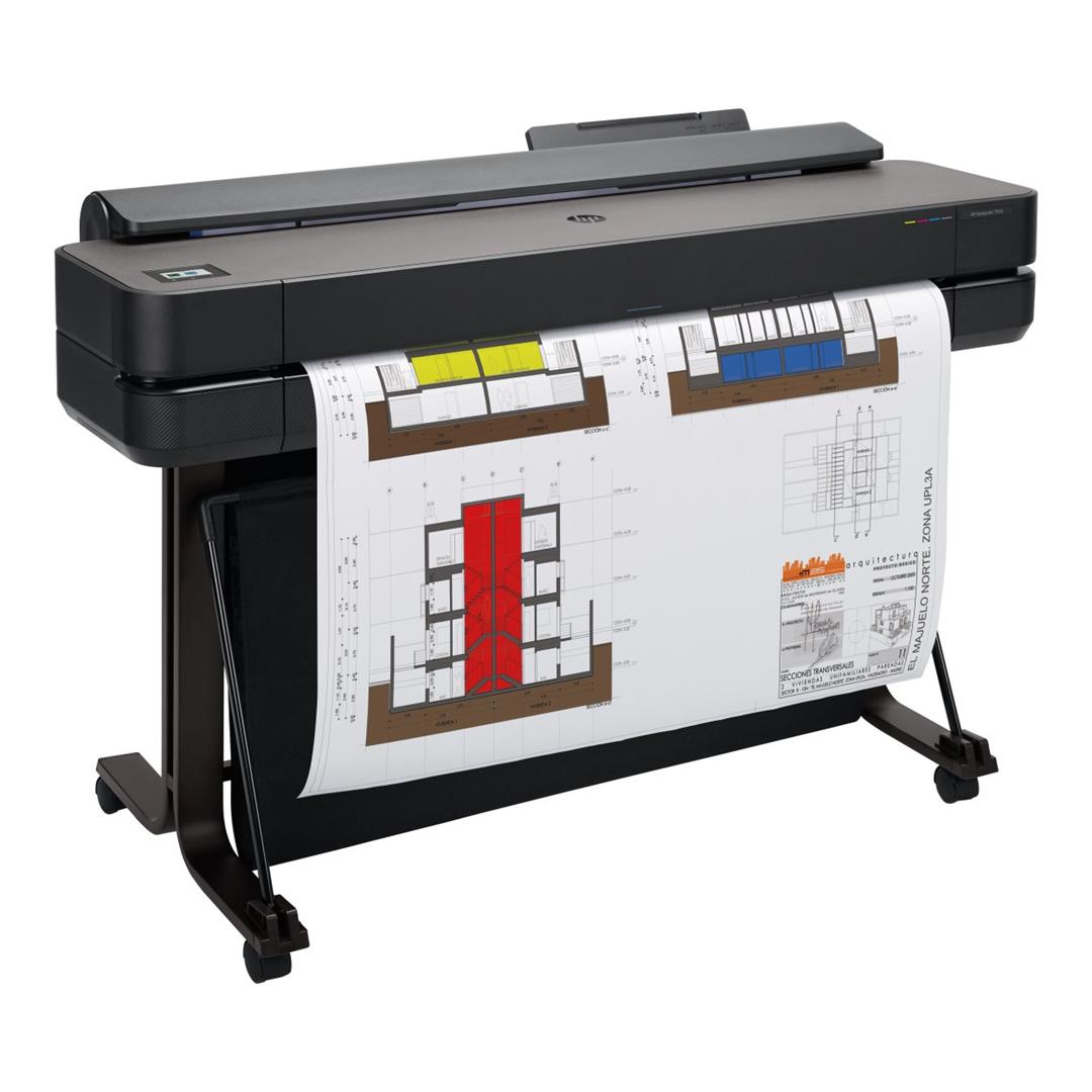 HP Designjet T650 2025 Edition 36-inch Wi-Fi Large Format Colour Print ...