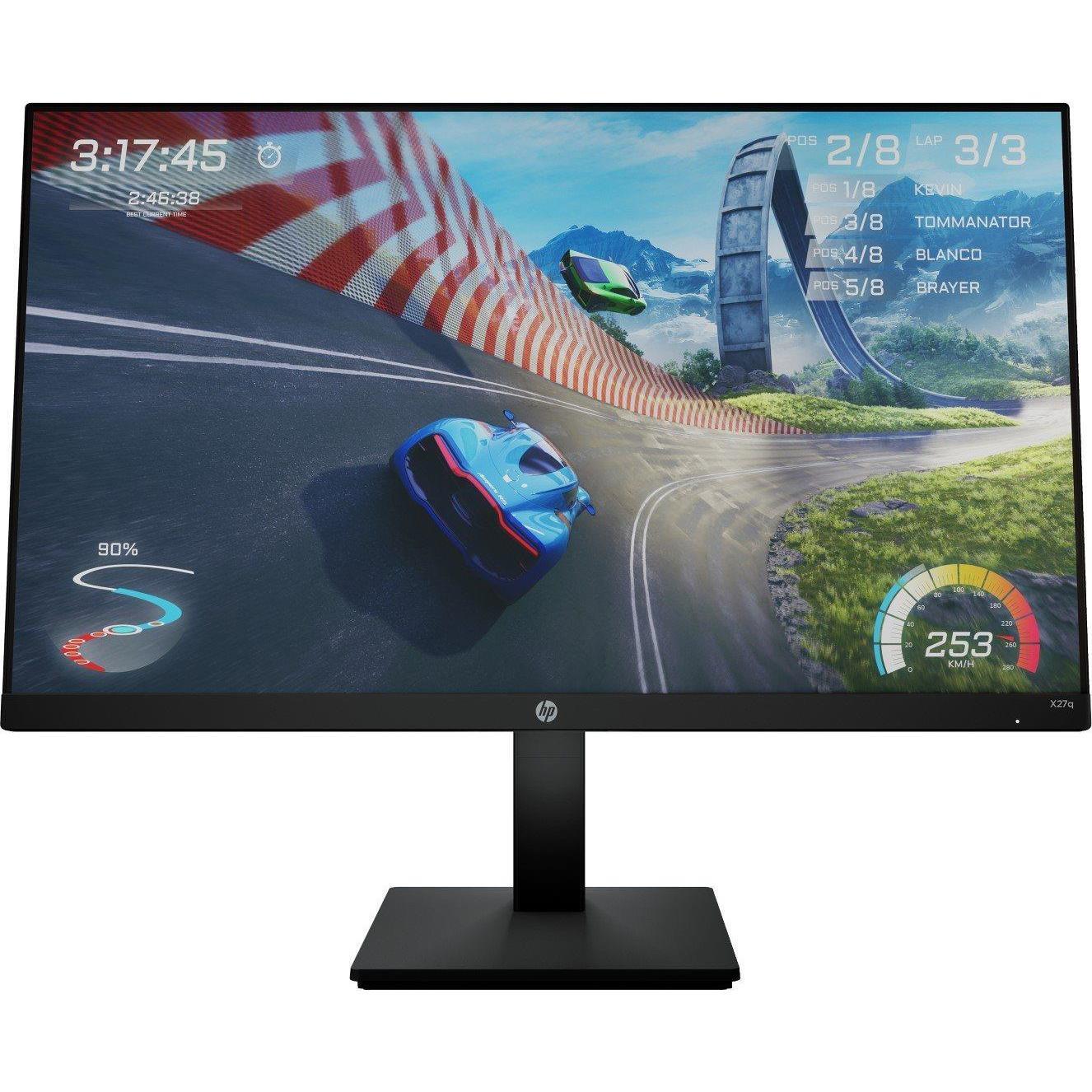 HP X27q 27-inch 2560 x 1440p QHD 16:9 165hz 1ms AMD FreeSync IPS