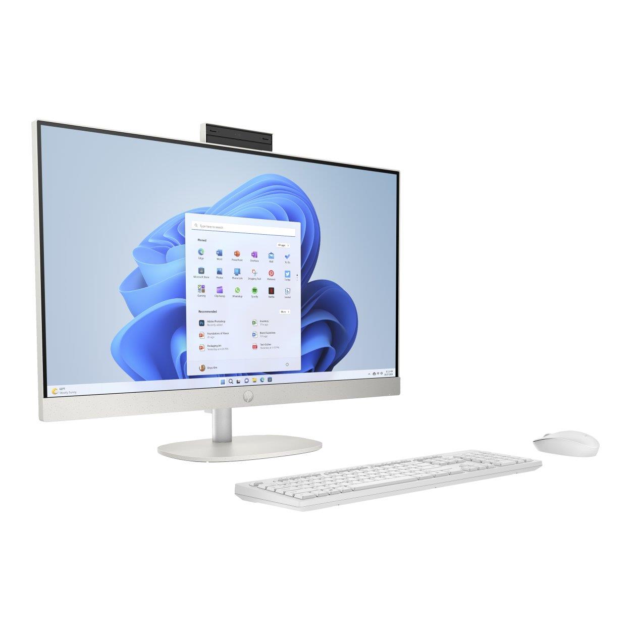 HP 24-cr1002ni 23.8-inch FHD All-in-One PC - Intel Core Ultra 5