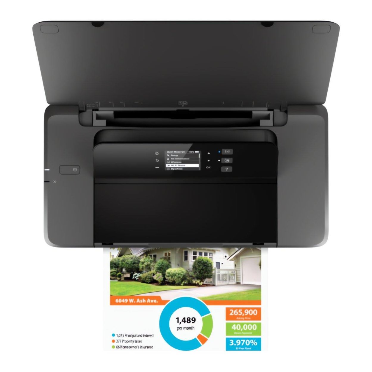 HP OfficeJet 202 Mobile Colour Inkjet Printer N4K99C – HP Shop