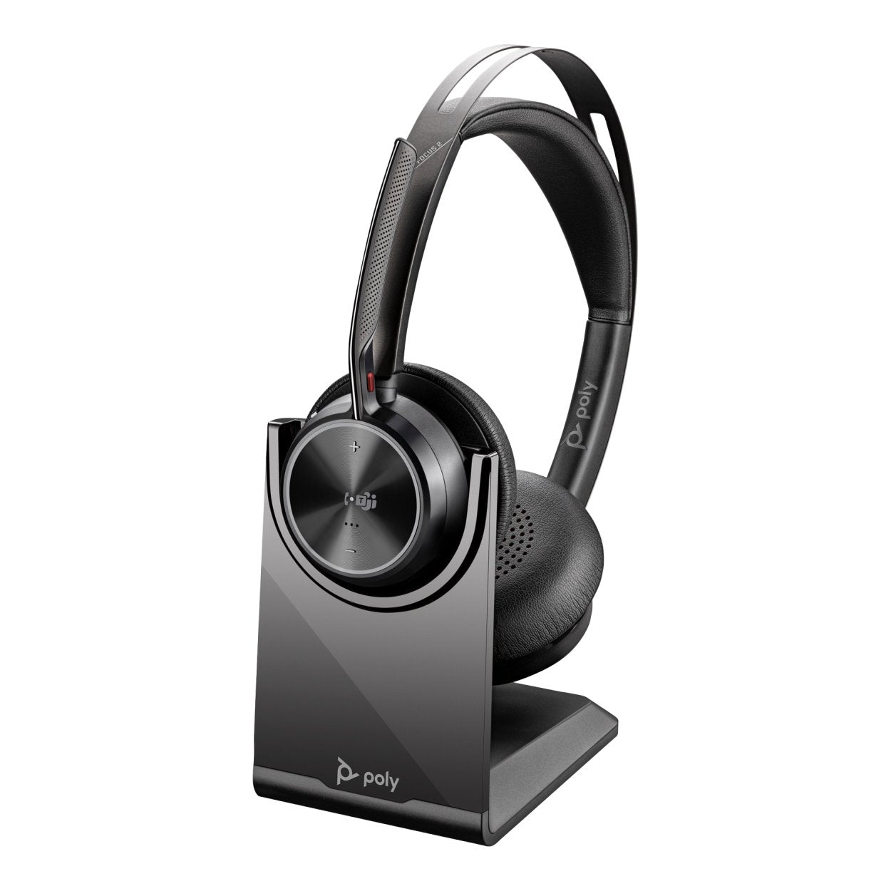 Plantronics Voyager Focus 2 ANC 美品 Poly Voyager Focus 2 Wireless ANC Microsoft Teams Business Headset
