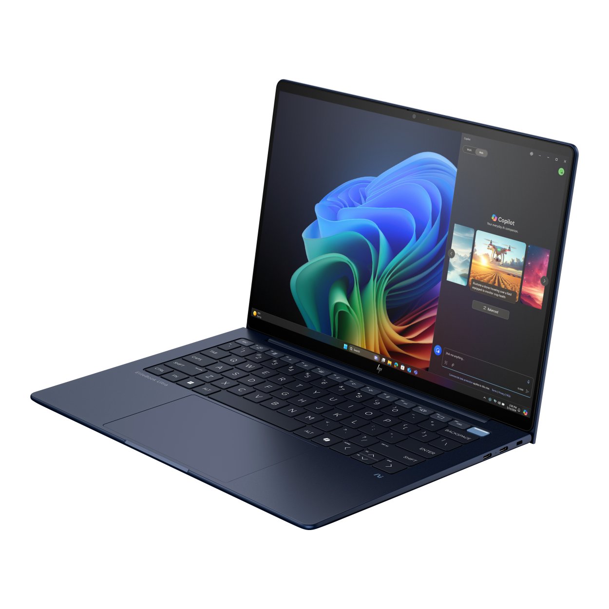 HP EliteBook Ultra G1i 14-inch 2.8K AI Laptop - Intel Core Ultra 7