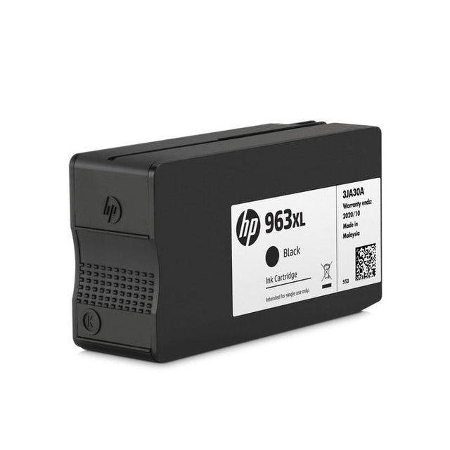 HP 963XL Black High Yield Printer Ink Cartridge Original 3JA30AE Singl ...