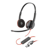 Poly Blackwire 3220 Stereo USB-C Headset 8X228A6