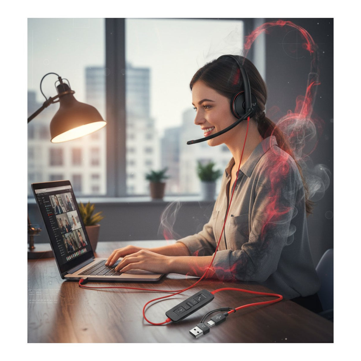 Poly Blackwire 3220 Stereo USB-C Headset 8X228A6