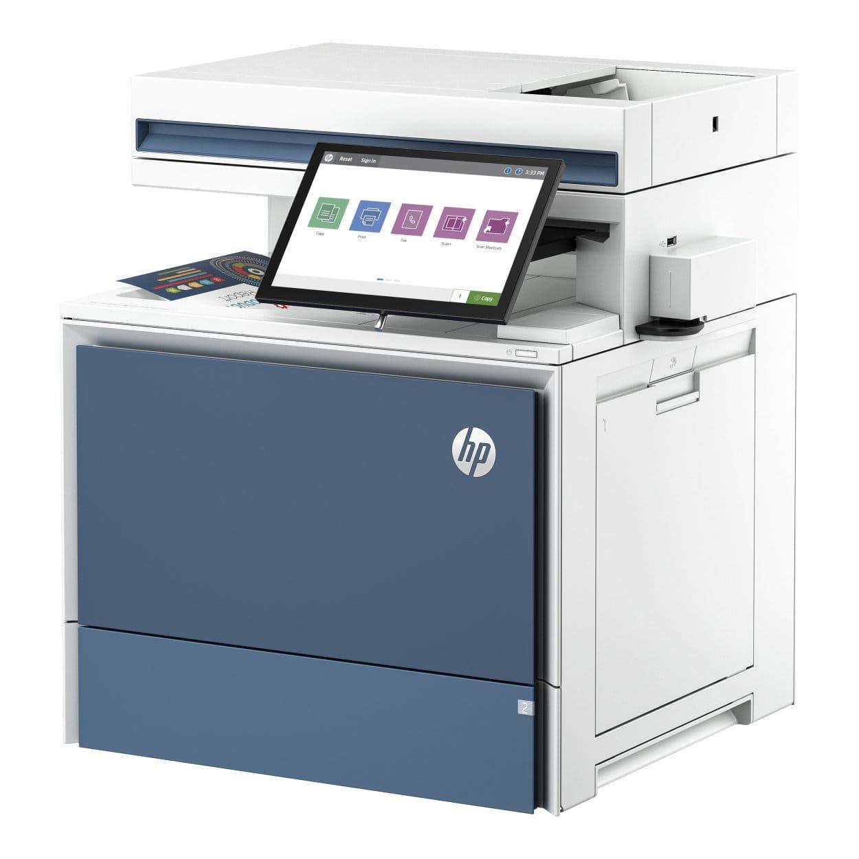 HP Color LaserJet Enterprise Flow 5800zf Multifunction Printer 58R10A hp-color-laserjet-enterprise-flow-5800zf-multifunction-printer-58r10a
