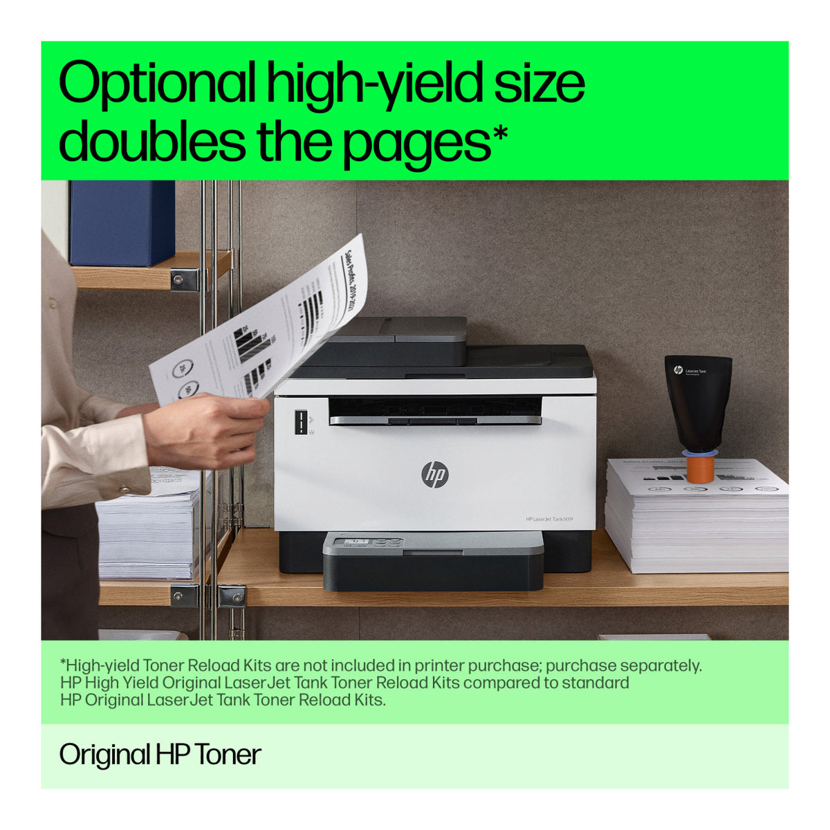 HP 154A Black Toner Reload Cartridges Kit 2,500 Pages Original W1540A