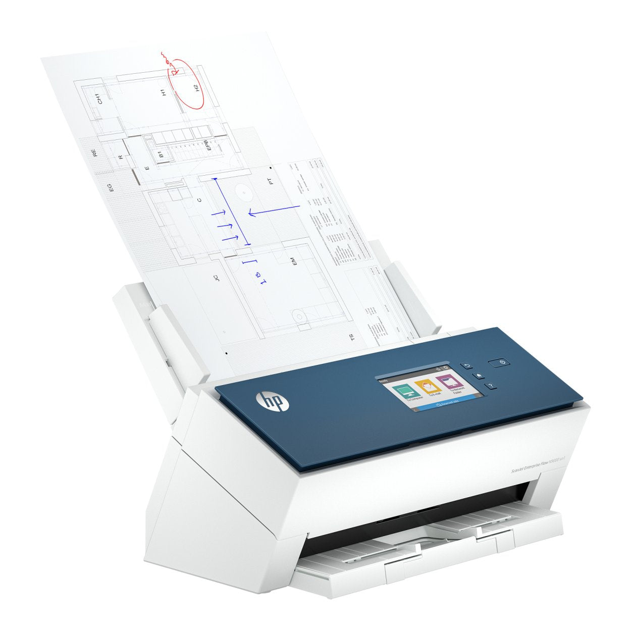 HP ScanJet Enterprise Flow N9000 sn1 Scanner 8Q4W1A – HP Shop