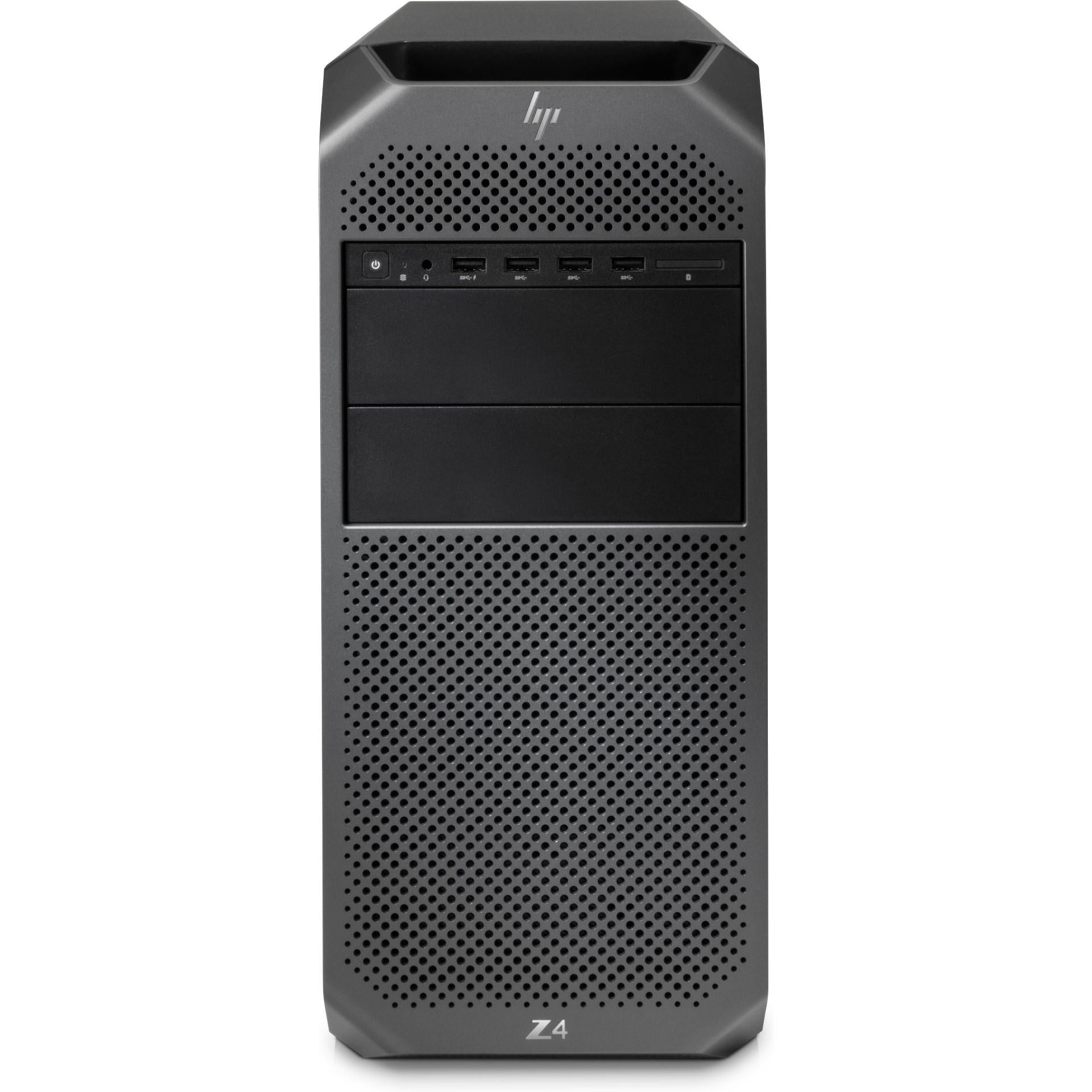 HP Z4 G4 ワークステーション NVIDIA P2200 HP Z4 G4 Mini Tower Workstation - Intel Xeon W-2125 16GB 1256GB