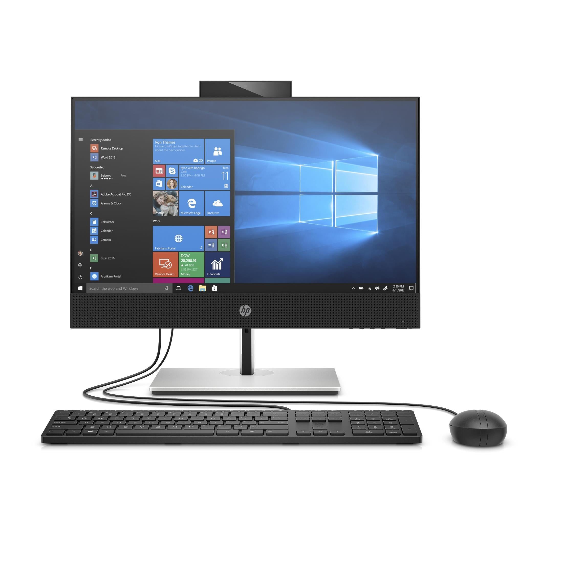PC003 I5-10500T 8GB+WD500GB HP 一体型PC HP ProOne 600 G6 21.5-inch FHD Touch All-in-One PC - Intel Core i5