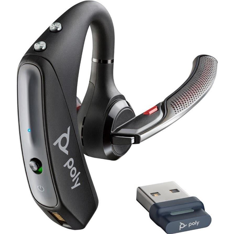 Poly Voyager 5200 UC Bluetooth Headset 7K2F3AA – HP Shop