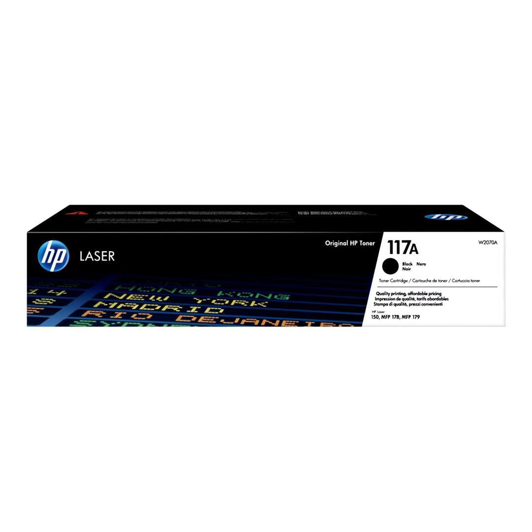 HP 117A Black Toner Cartridge 1,000 Pages Original W2070A Single-pack ...