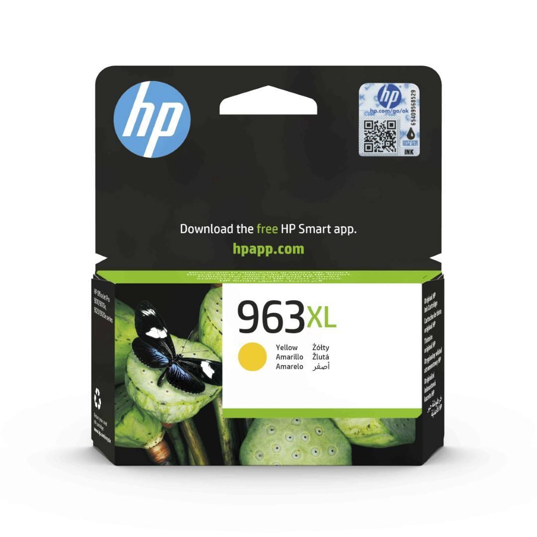 HP 963XL Yellow High Yield Printer Ink Cartridge Original 3JA29AE