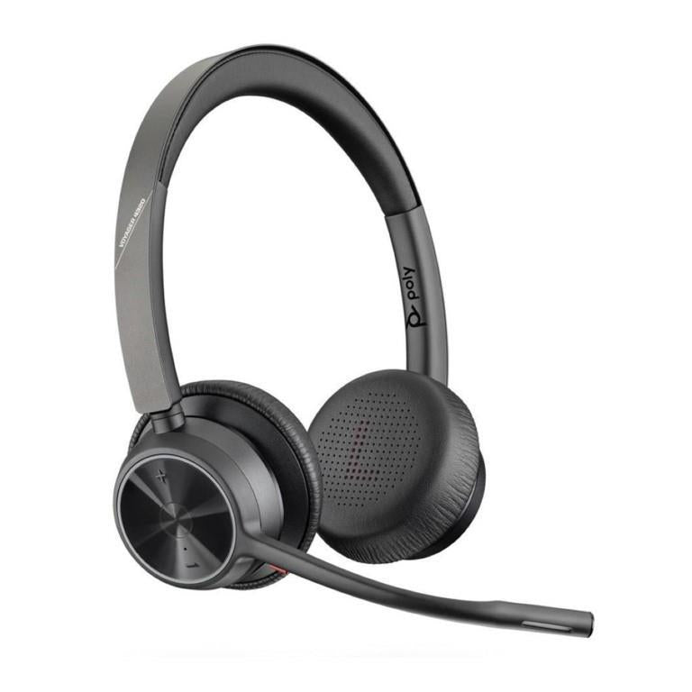 Poly Voyager 4320 Stereo USB-A Wireless Headset with BT700 Dongle