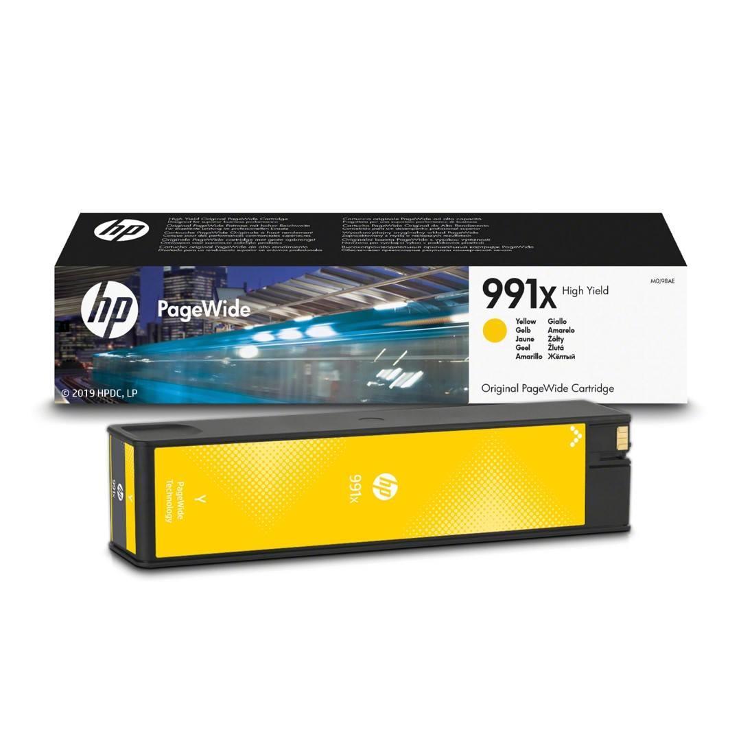 HP 991X PageWide Yellow High Yield Printer Ink Cartridge Original