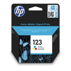 HP 123 Tri-colour Original Ink Cartridge 