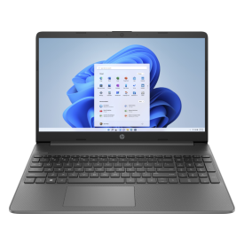 HP Laptop 15s-fq0010ni Windows 11 Home - 15.6" Intel® Celeron® 4 GB RAM 128 GB SSD HD Chalkboard gray (3 year warranty)