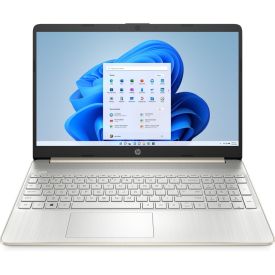 HP Laptop 15s-eq1020ni Windows 11 Home Single Language - 15.6" AMD Ryzen™ 3 8GB RAM 256GB SSD HD Pale gold (3 Year Warranty)