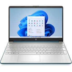 HP Laptop 15s-fq2032ni Windows 11 Home Single Language - 15.6" Intel® Core™ i3 8GB RAM 256GB SSD HD Spruce blue ( 3 year warranty)