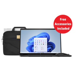 HP Spectre x360 2-in-1 Laptop 14-eu0006ni, Windows 11 Pro, 14", touch screen, Intel® Core™ Ultra 7, 32GB RAM, 1TB SSD, 2.8K, Nightfall black