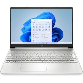 HP Laptop 15s-eq2015ni Windows 11 Home Single Language - 15.6" AMD Ryzen™ 7 8GB RAM 512GB SSD FHD Natural silver (3 year warranty)